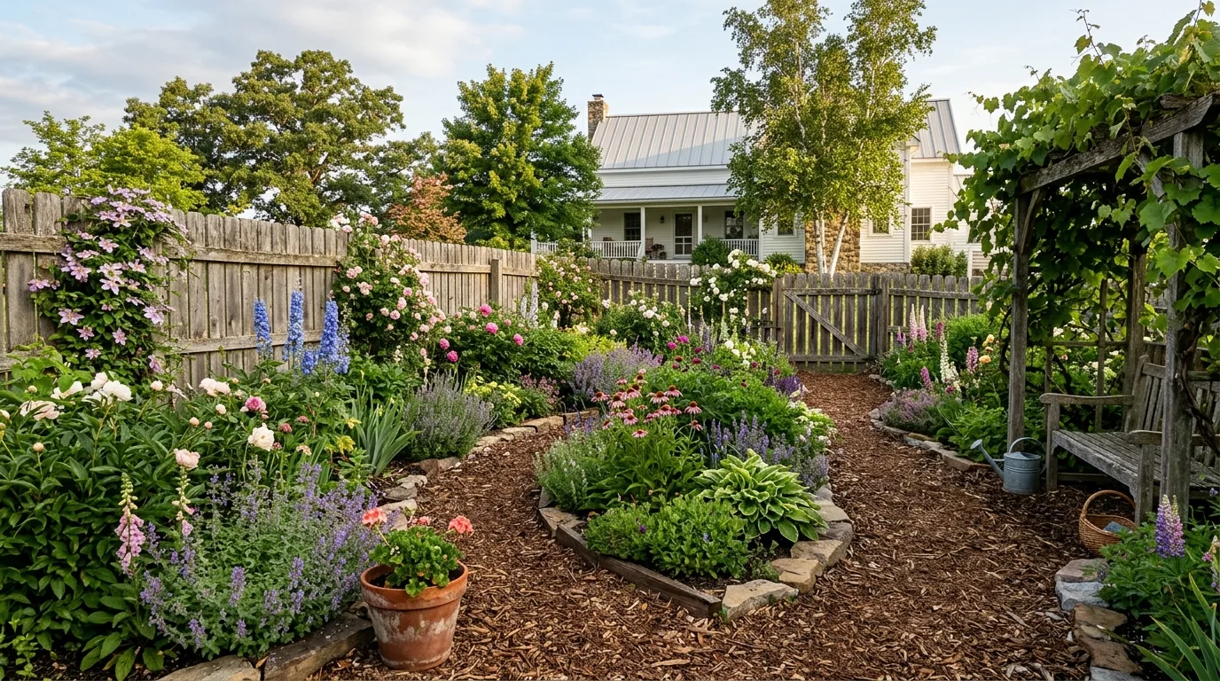Natural Plant Groupings Instead of Tight Rows